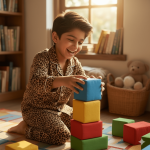 Kids Night suit – Leopard