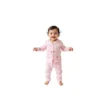 Pink stripe kids night suit soft cotton comfortable sleepwear for kids