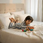 Cozy Grey Stripe Kids Night Suit for Everyday Sleep