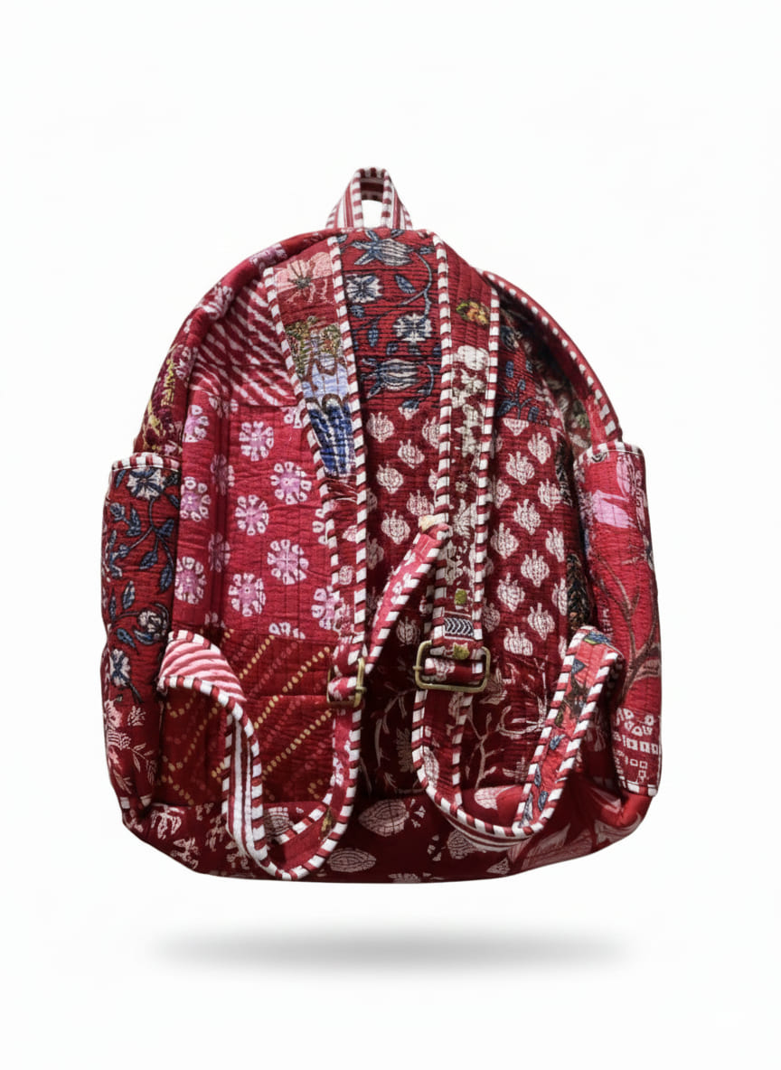 Red Patchwork Design hover view