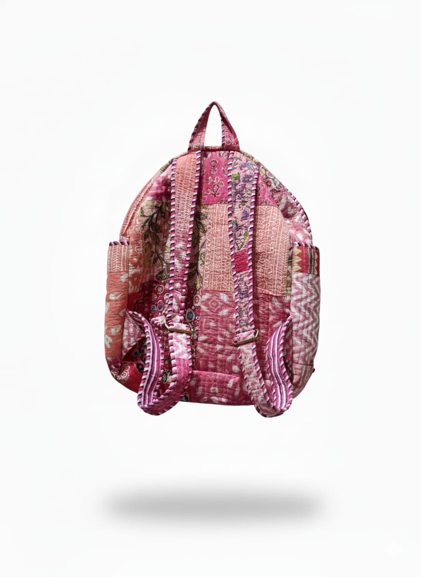 Pink Patchwork Design hover view