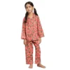 Kids watermelon print cotton night suit catalog image, soft and breathable sleepwear
