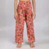 Kids watermelon print cotton night suit bottom detail, soft fabric and elastic fit