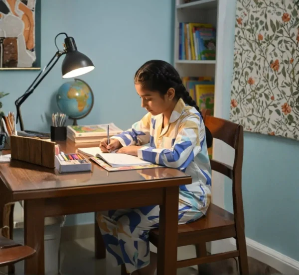 Premium Poplin Winter Pajama Suit for Kids hover view