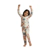 Full sleeve multi animal print kids night suit catalog view, soft and comfortable sleepwear