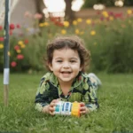 Stylish Black Cactus Kids Night Suit for Cozy Nights