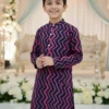 Boys kurta pajama front thumbnail view, traditional and stylish ethnic wear for boys