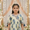 Girls angrakha side view, comfortable and well-fitted ethnic outfit for kids