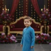 Boys kurta pajama festive wear, elegant and stylish outfit for weddings and festivals