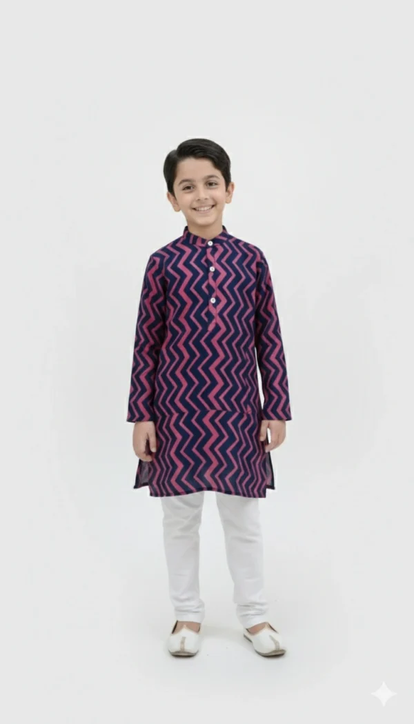 Boys kurta pajama design thumbnail, modern and traditional fusion ethnic wear