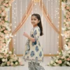Girls angrakha festive look, perfect ethnic wear for celebrations and weddings