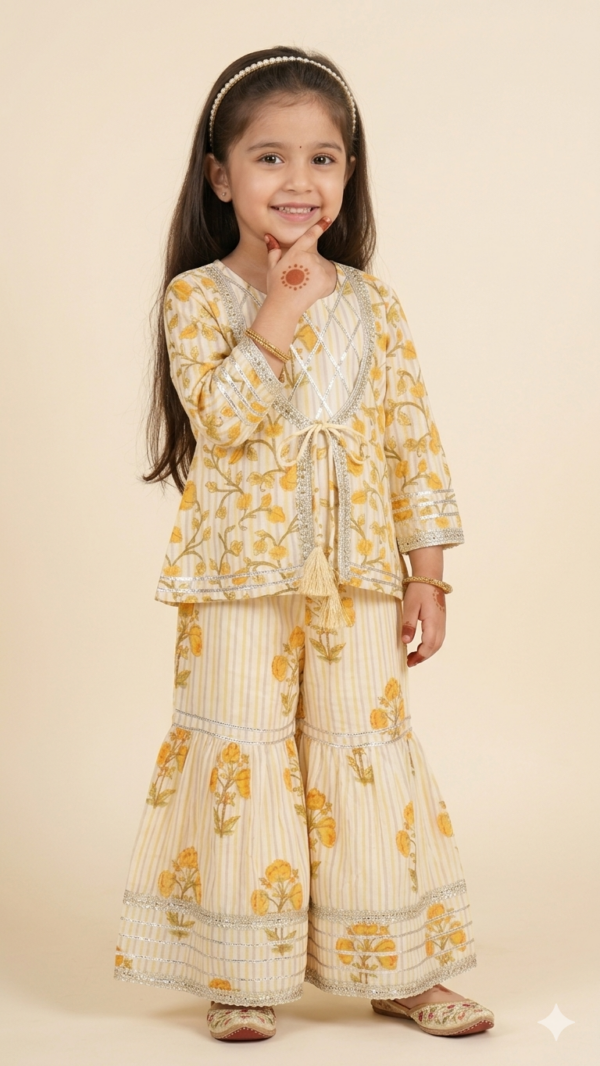 Girls Sharara set hover view
