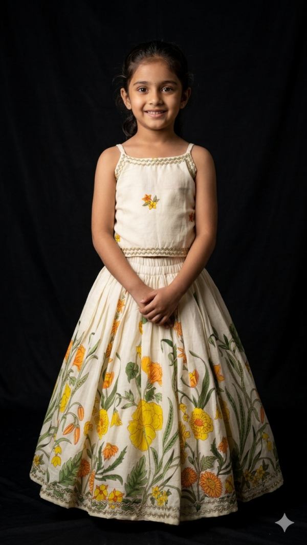 Girls Lengha Choli hover view