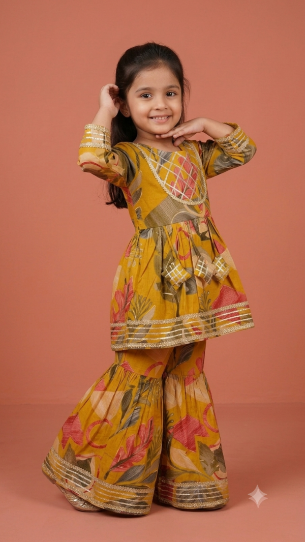 Girls Sharara set hover view