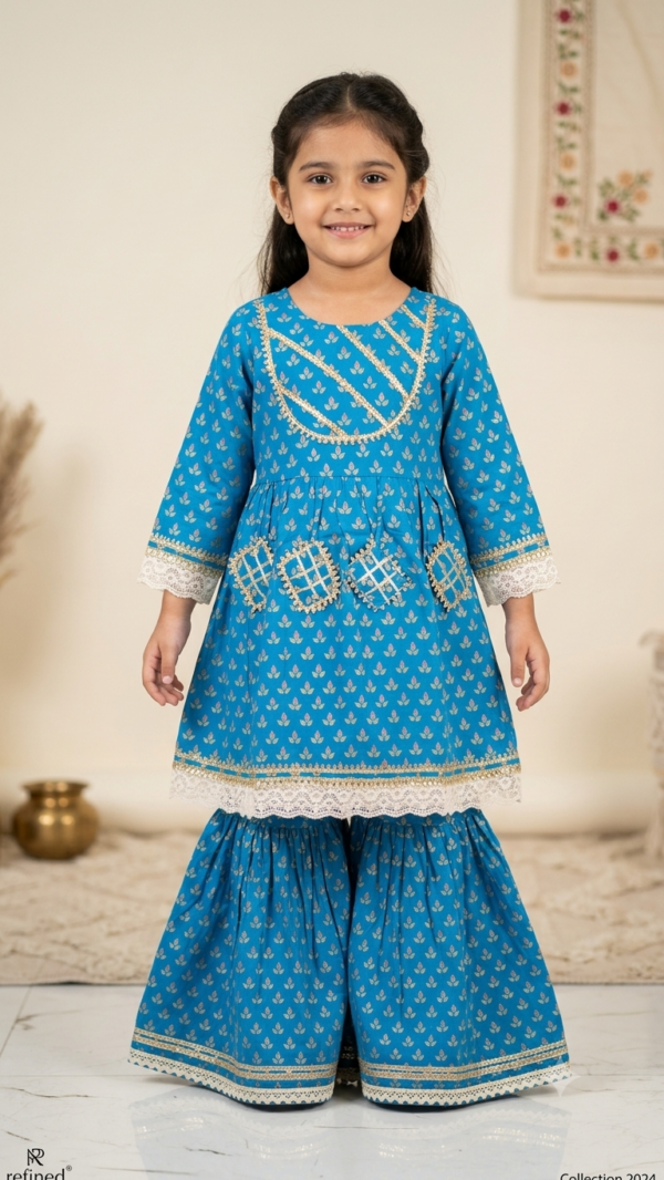 Girls Sharara set hover view