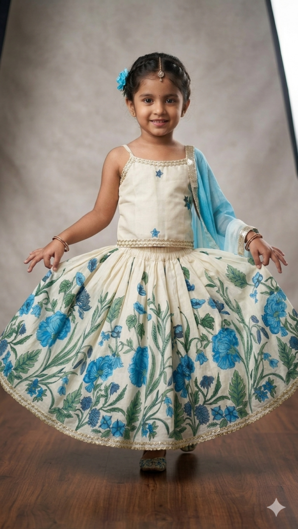 Girls Lengha Choli hover view