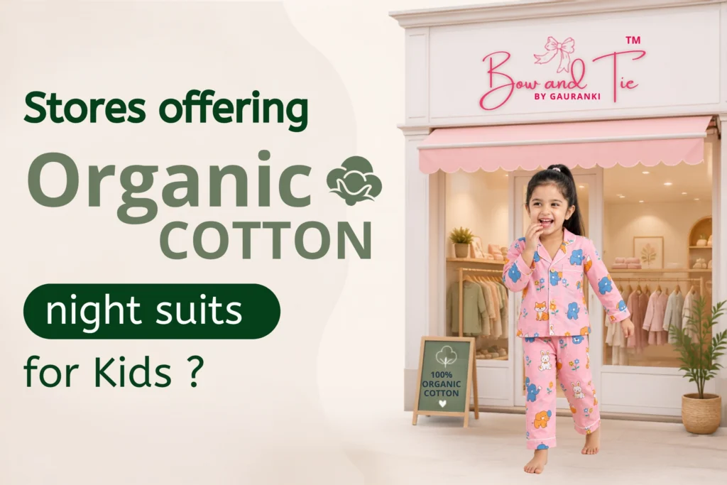 Why Bowandties Is a Top Pick for Organic Cotton Night Suits for Kids