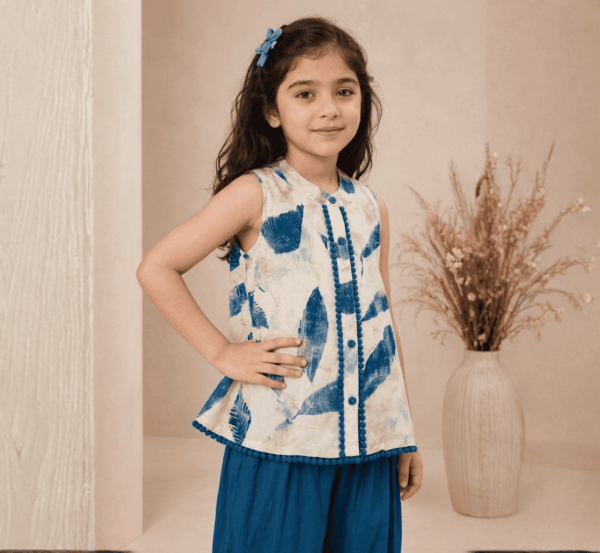 Girls Sleeveless Cord Set hover view