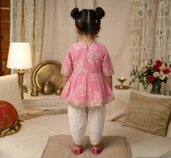 Girls Angrakha with Dhoti hover view