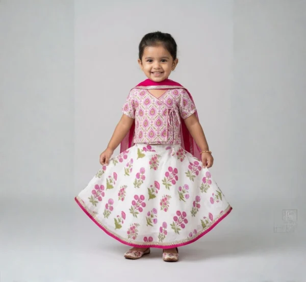 Girls Lengha Choli hover view