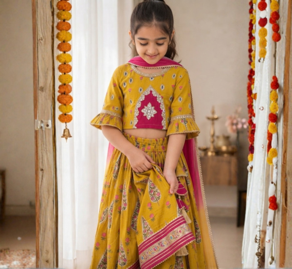 Girls Lengha Choli hover view