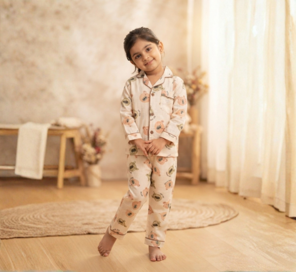 Kid's Winter Night Suit hover view