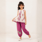 Girls’ Sleeveless Cord Set
