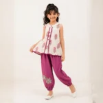 Girls’ Sleeveless Cord Set