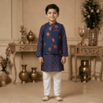 Boys Kurta Pyjama with Jacket