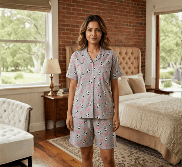Women's Half-Sleeves Night Suit