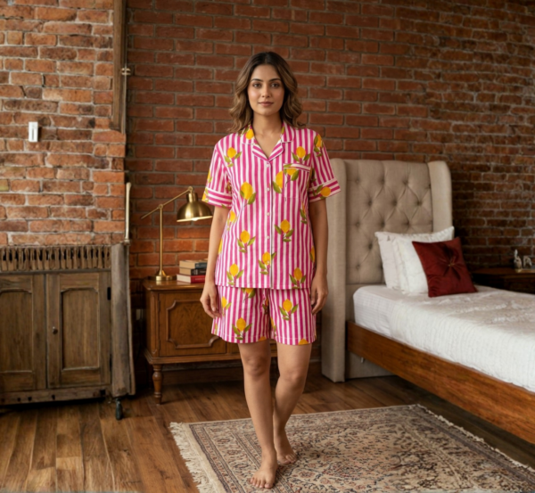 Women's Half - Sleeves Night Suit