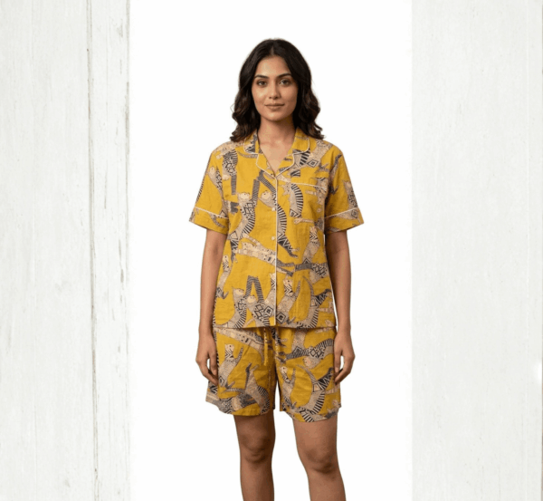 Women's Half Sleeve Night Suit hover view
