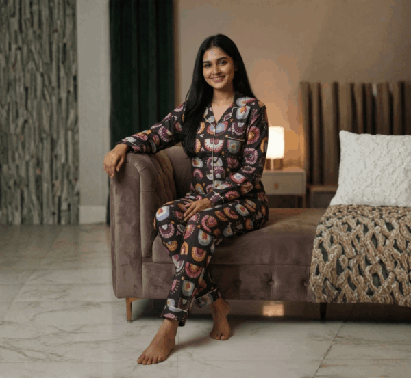 Women's Full-Sleeve Night Suit