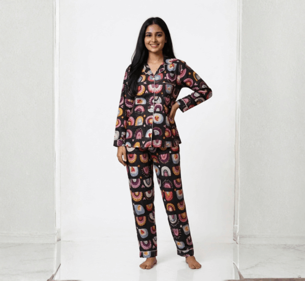 Women's Full-Sleeve Night Suit hover view