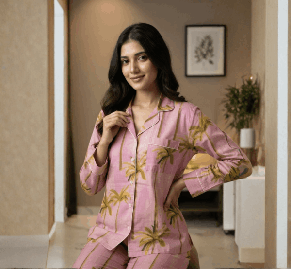 Women's Full-Sleeve Night Suit