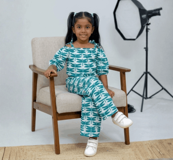 Girls' Cord Set Off-Shoulder hover view