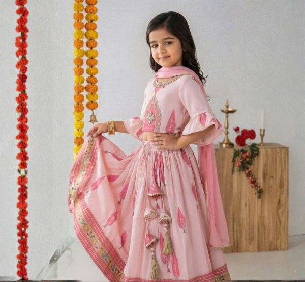 Girls Lengha Choli hover view