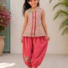 Girls Sleeveless Cord Set