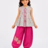 Girls Sleeveless Cord Set
