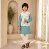 Boys Kurta Pyjama with Jacket