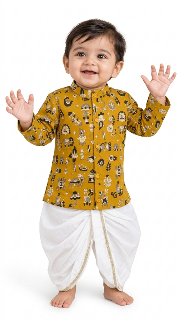 Boys Dhoti Kurta hover view