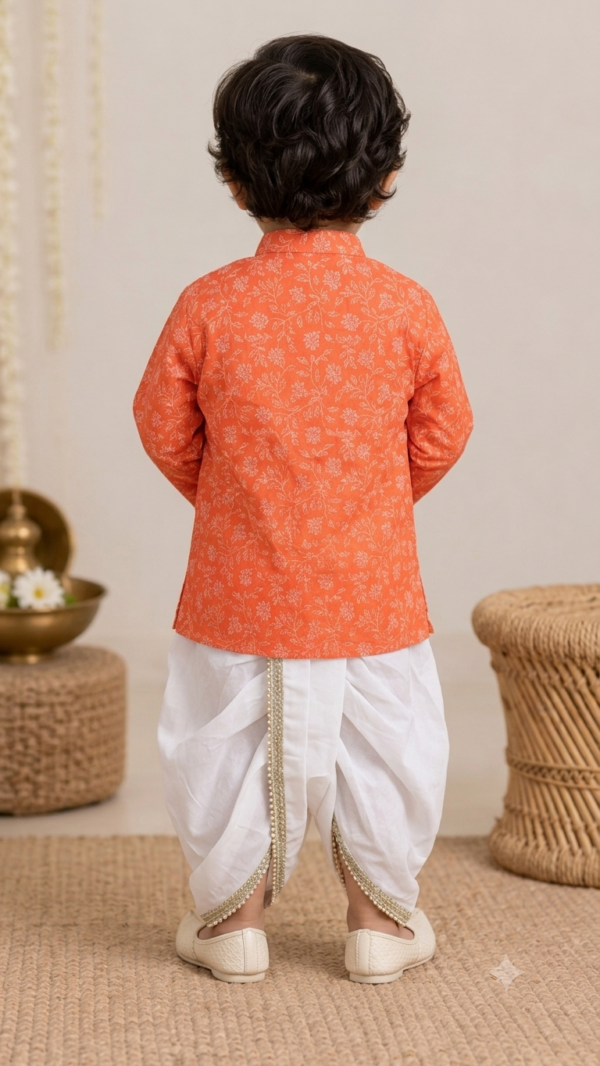 Boys Dhoti Kurta hover view