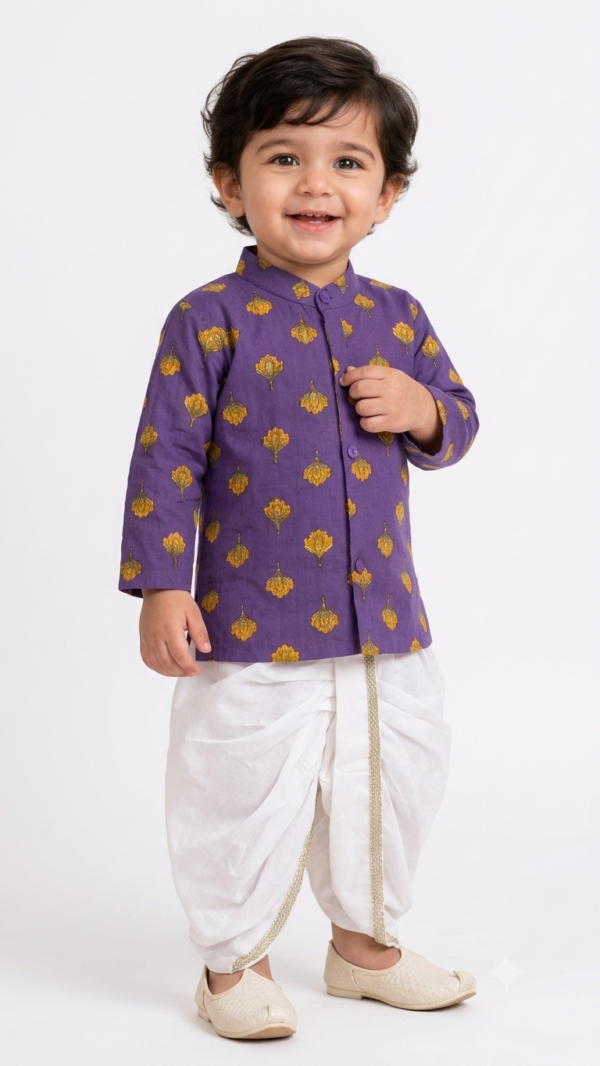 Boys Dhoti Kurta hover view