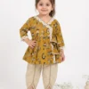 Girls Angrakha with Dhoti